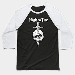 High On Fire Baseball T-Shirt